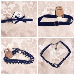 Set of 4 cute chokers!